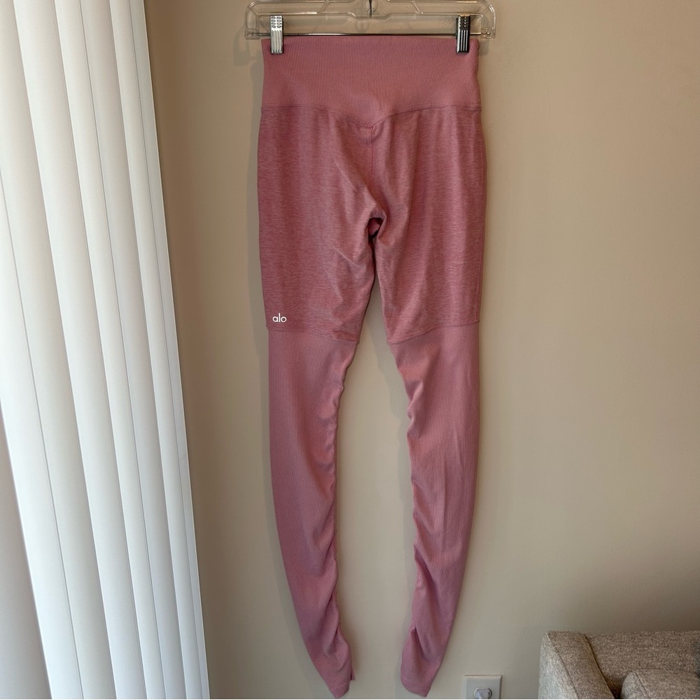 Alo Yoga High-Waist Goddess Legging Light Pink Size Small - Picture 6 of 11